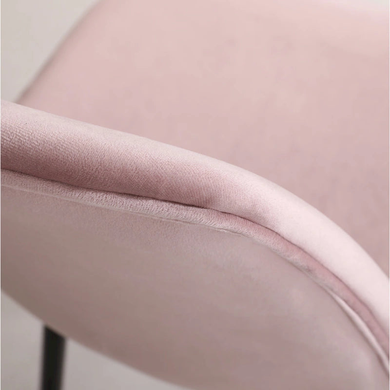 5-Piece Dining Set Round White Table with 4 Velvet Upholstered Chairs MDF Rubberwood Modern Style Gold Tone Metal Legs