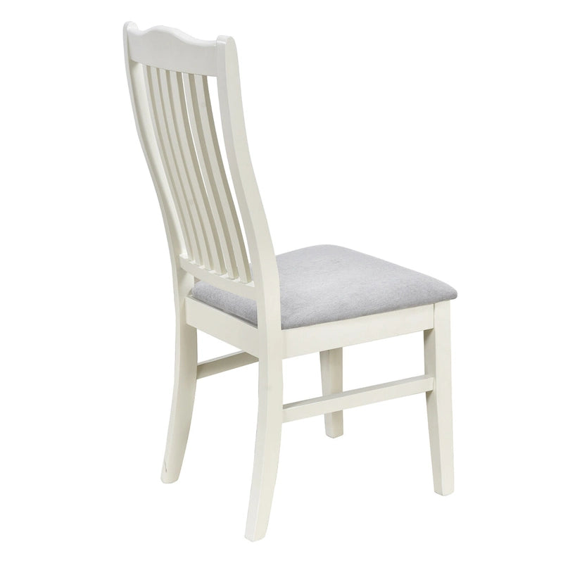 6-Piece Wooden Dining Table Set with 4 Chairs and Bench Walnut Top Built-In Drawer Farmhouse Style