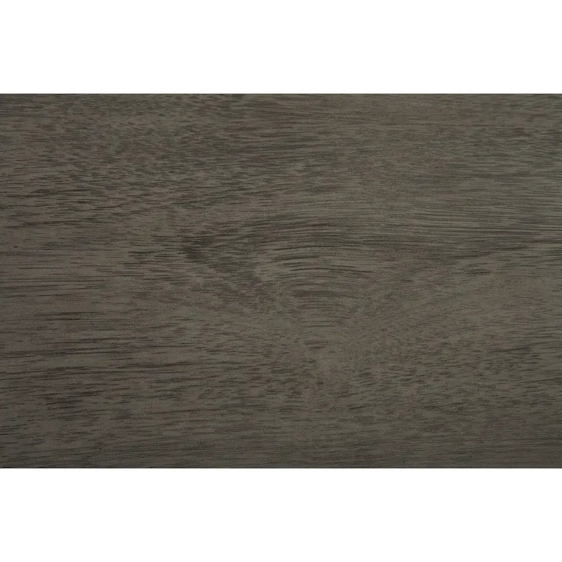 Counter Height Dining Set - Gray Table with 3 Bar Stools, Built-in Power Outlets & USB Ports, Drawer, Acacia Veneer, Set of 4