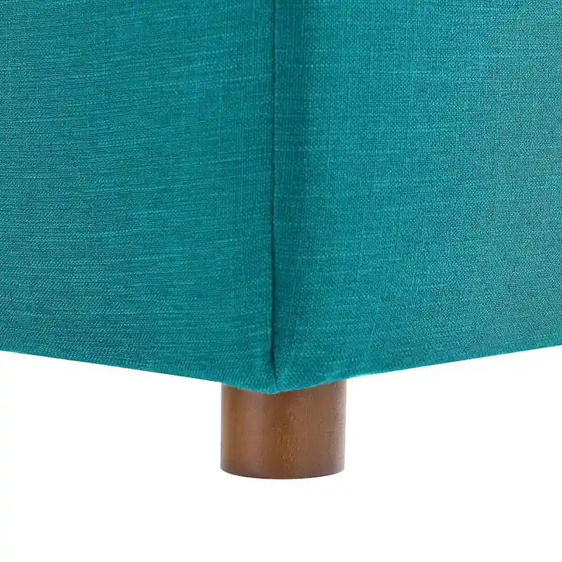 6-Piece Overstuffed Sectional Sofa Down Filled Plush Contemporary Solid Wood Construction Polyester Fabric Cotton Cushions