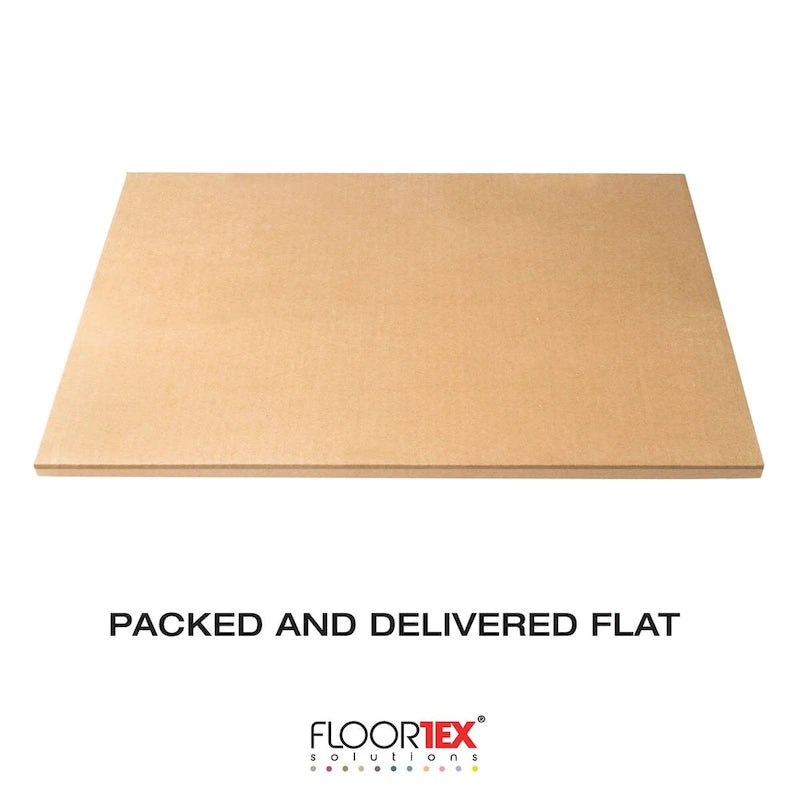 48" x 60" Tempered Glass Chair Mat for Hard Floors & Carpets - Crystal Clear, 1000 lbs Capacity, Ergonomic Surface - Heavy Duty Office Chair Mat