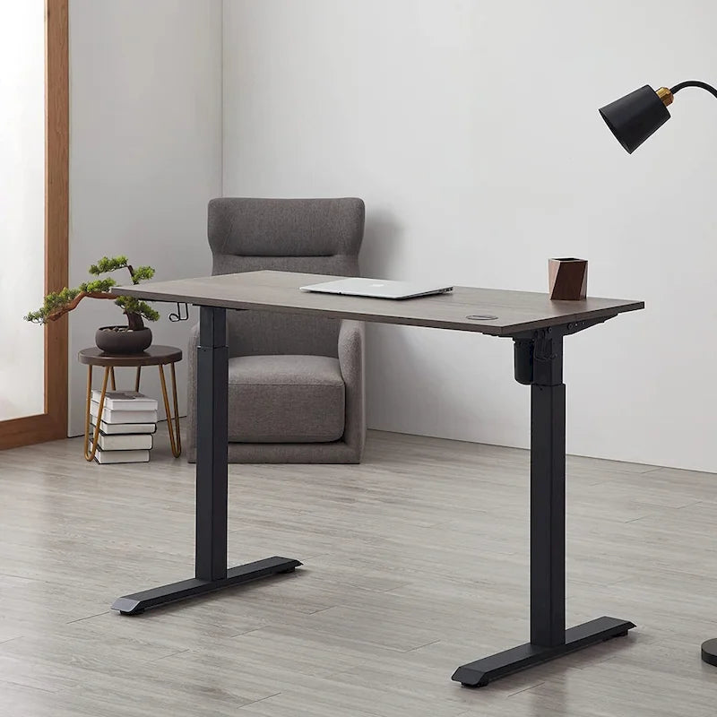 48-Inch Electric Standing Desk - Height Adjustable Sit-Stand Workstation, 3-Position Memory Preset, Stable Lift Mechanism
