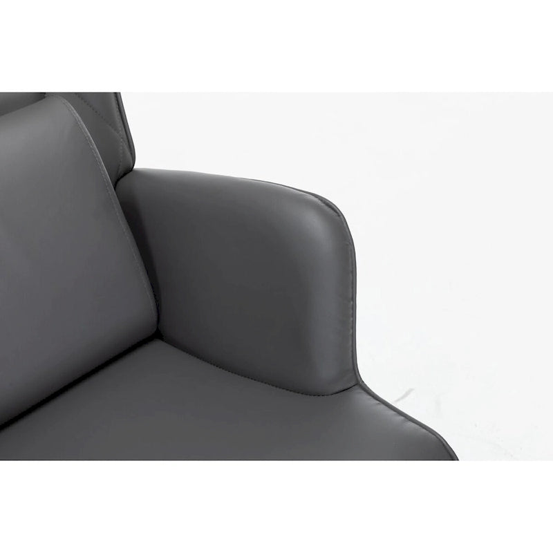 Glider Rocking Chair with Ottoman - Lumbar Pillow, Deep Seat, Wood & Metal Base, Ergonomic Nursery/Living Room/Bedroom Rocker